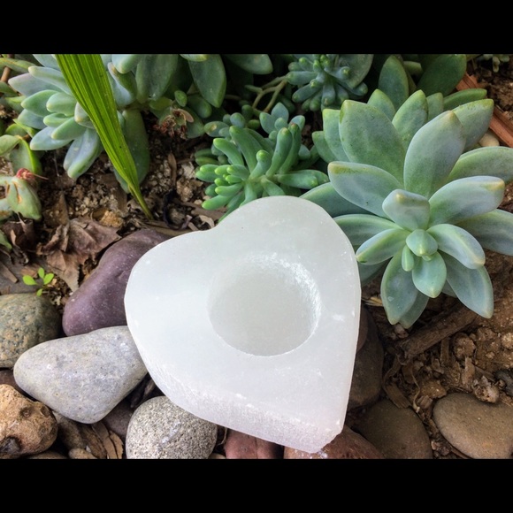 Other - Selenite Candle Holder